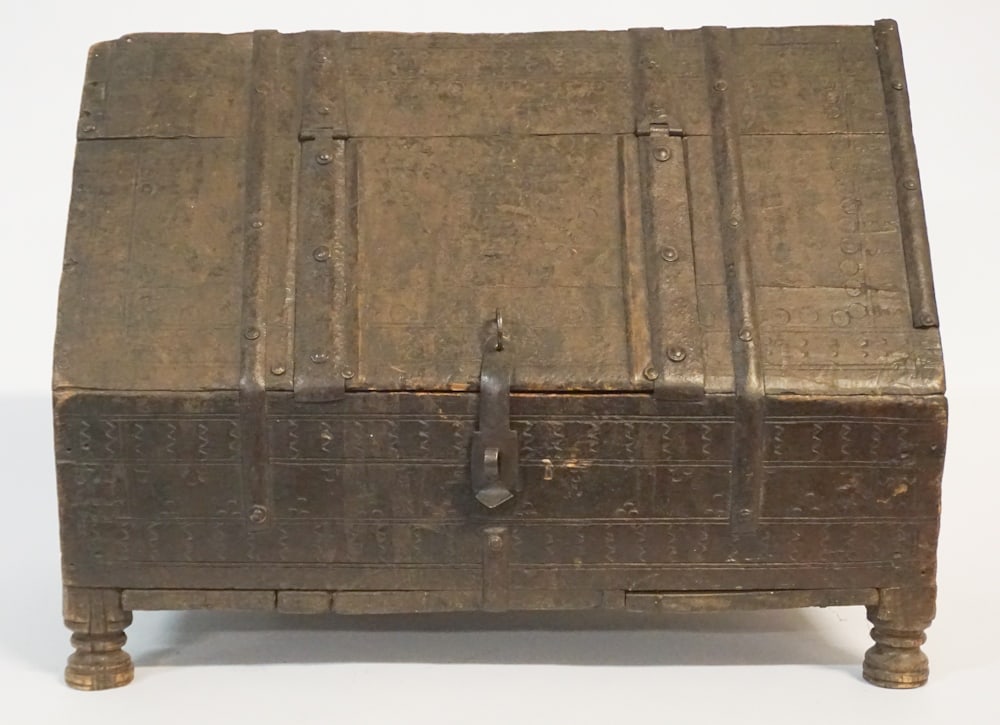 Antique European Valuables Chest or Box (1 of 5)