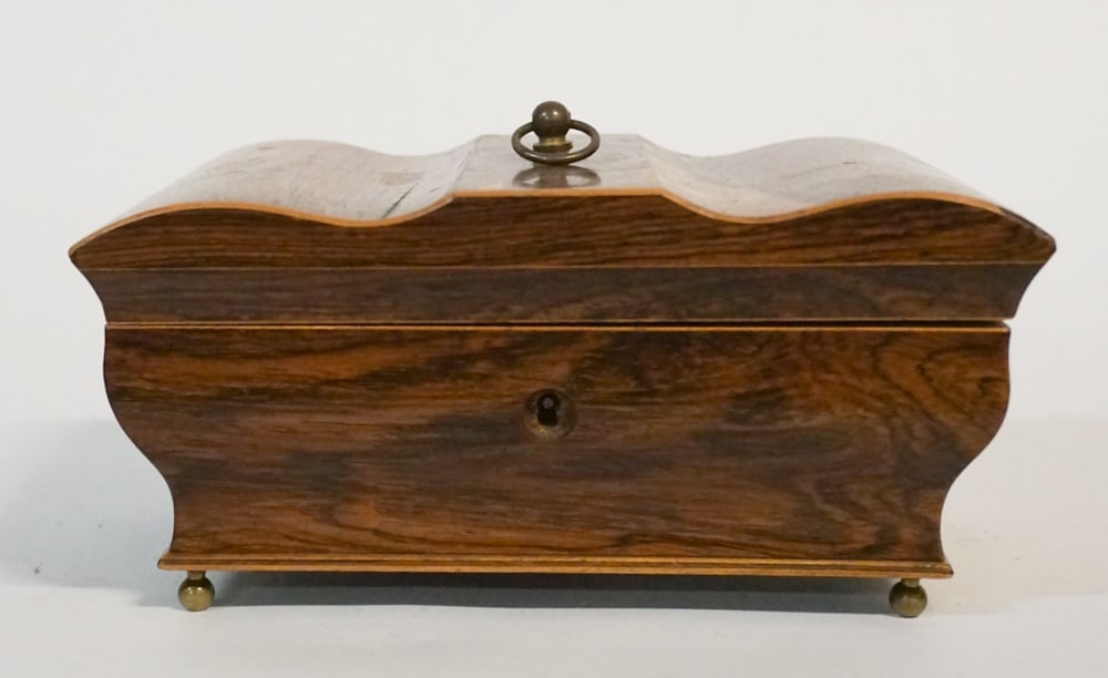 Antique English Edwardian Valuables Box (1 of 4)