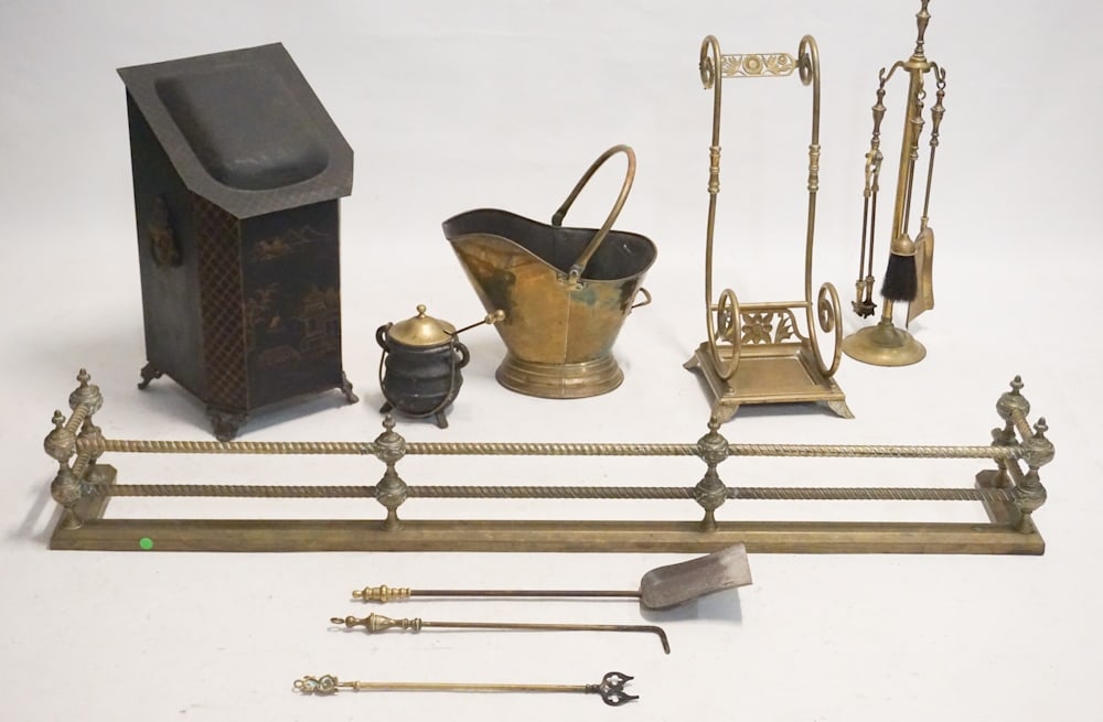 Antique English Fire Accessories or Tools (1 of 5)