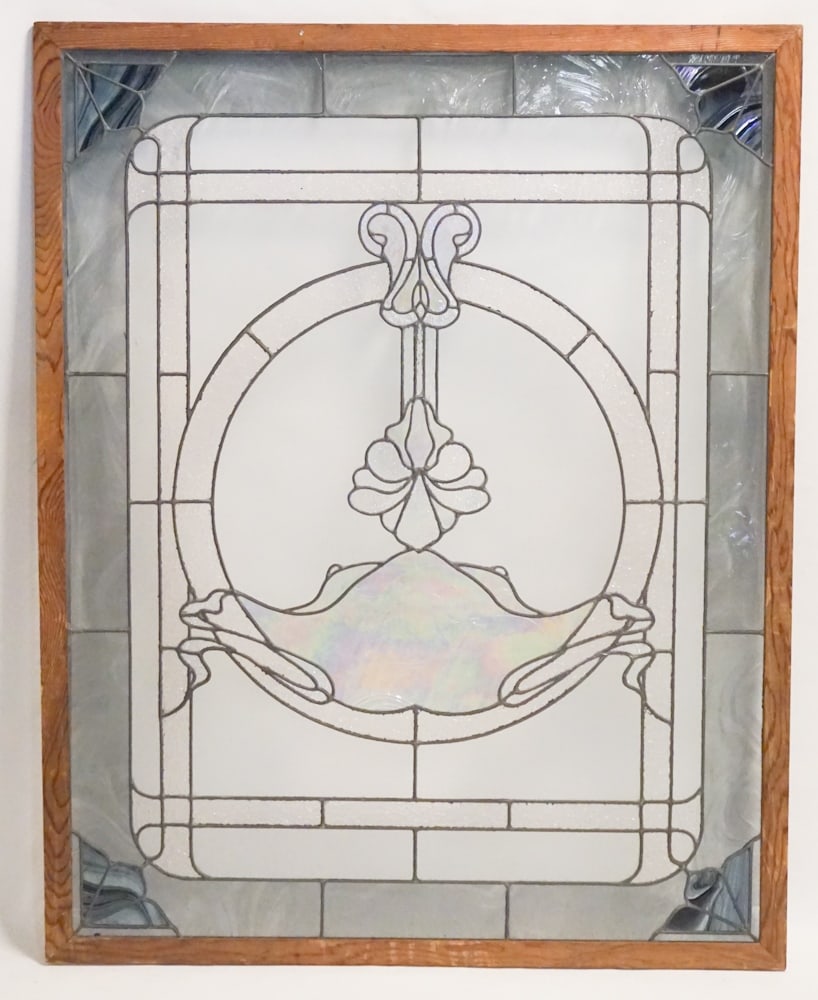 Custom Made Vintage Stained Glass Window (1 of 3)