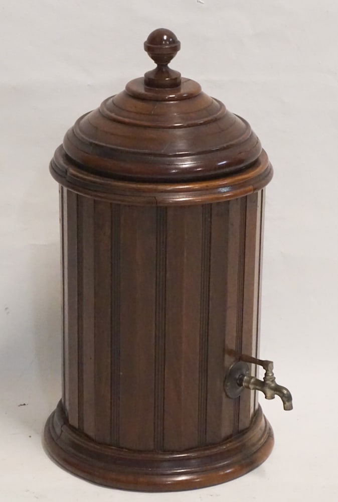Antique Mahogany Water Cooler (1 of 4)