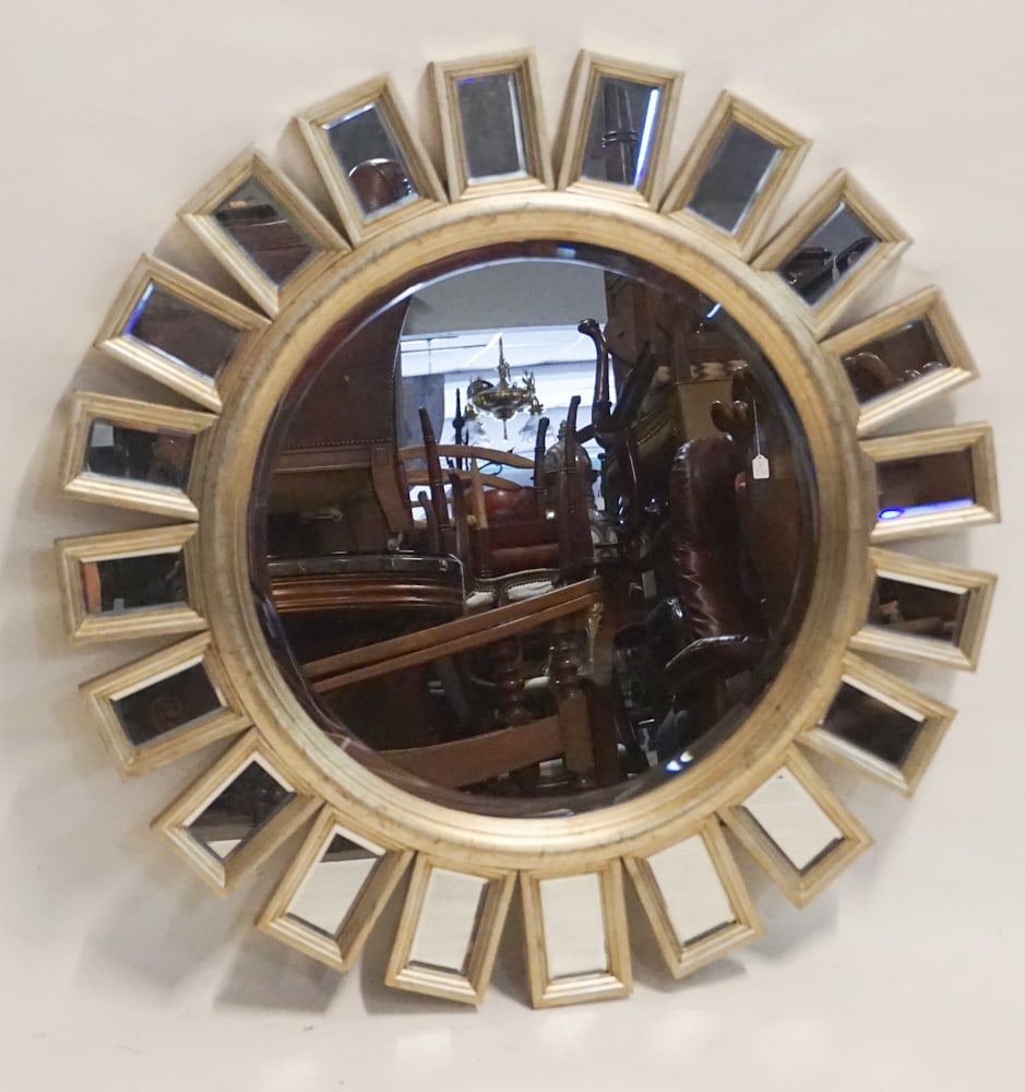 Designer Deco Style Sunburst Mirror (1 of 2)