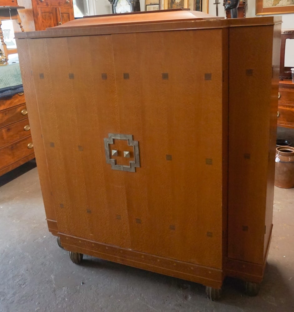 Uncommon Art Deco Baker Dressing Cabinet (1 of 5)