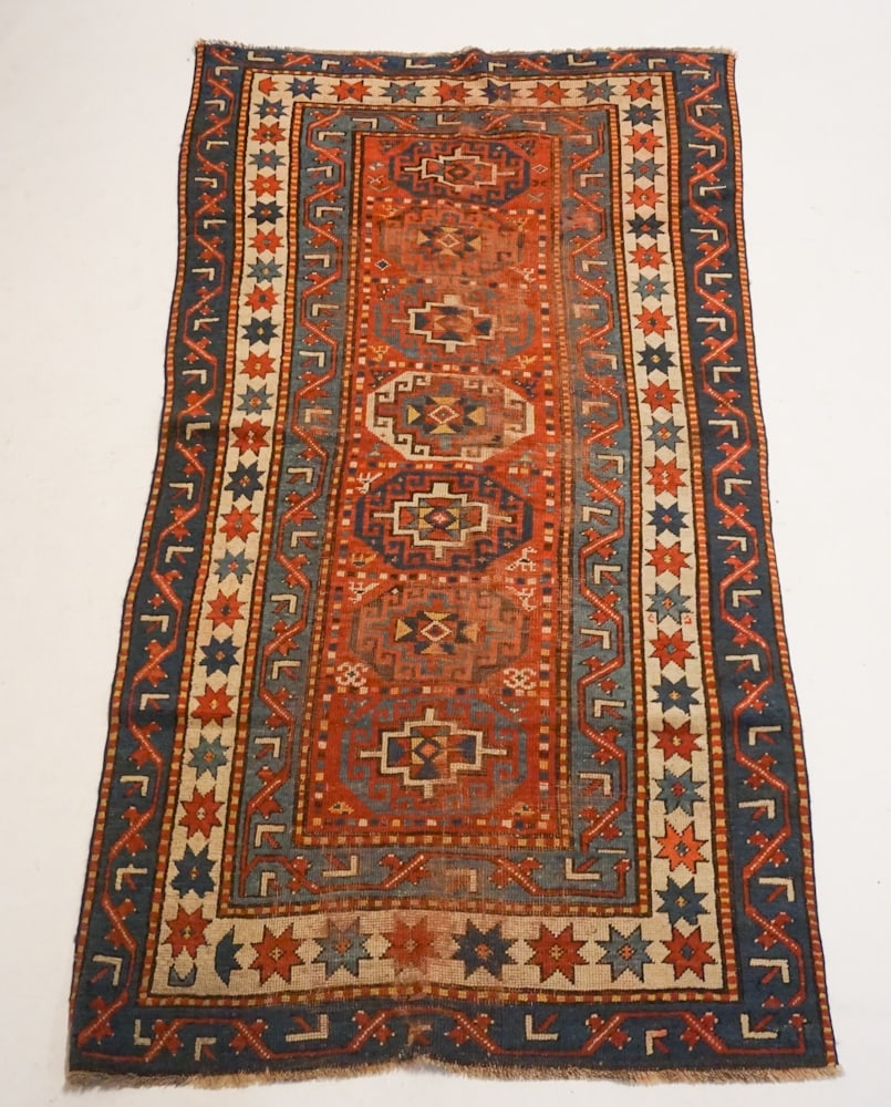 Handsome Antique Persian Tribal Carpet (1 of 3)