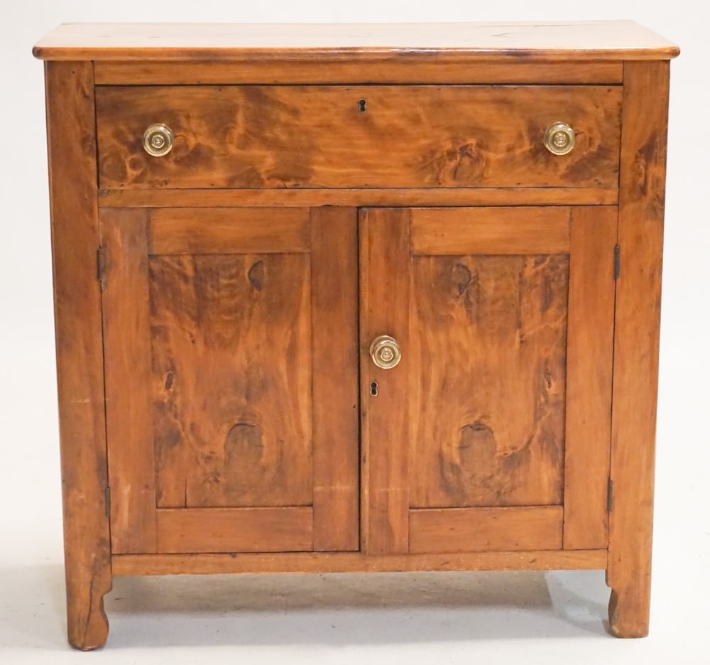 American Country Classical Pine & Poplar Side Cabi (1 of 2)