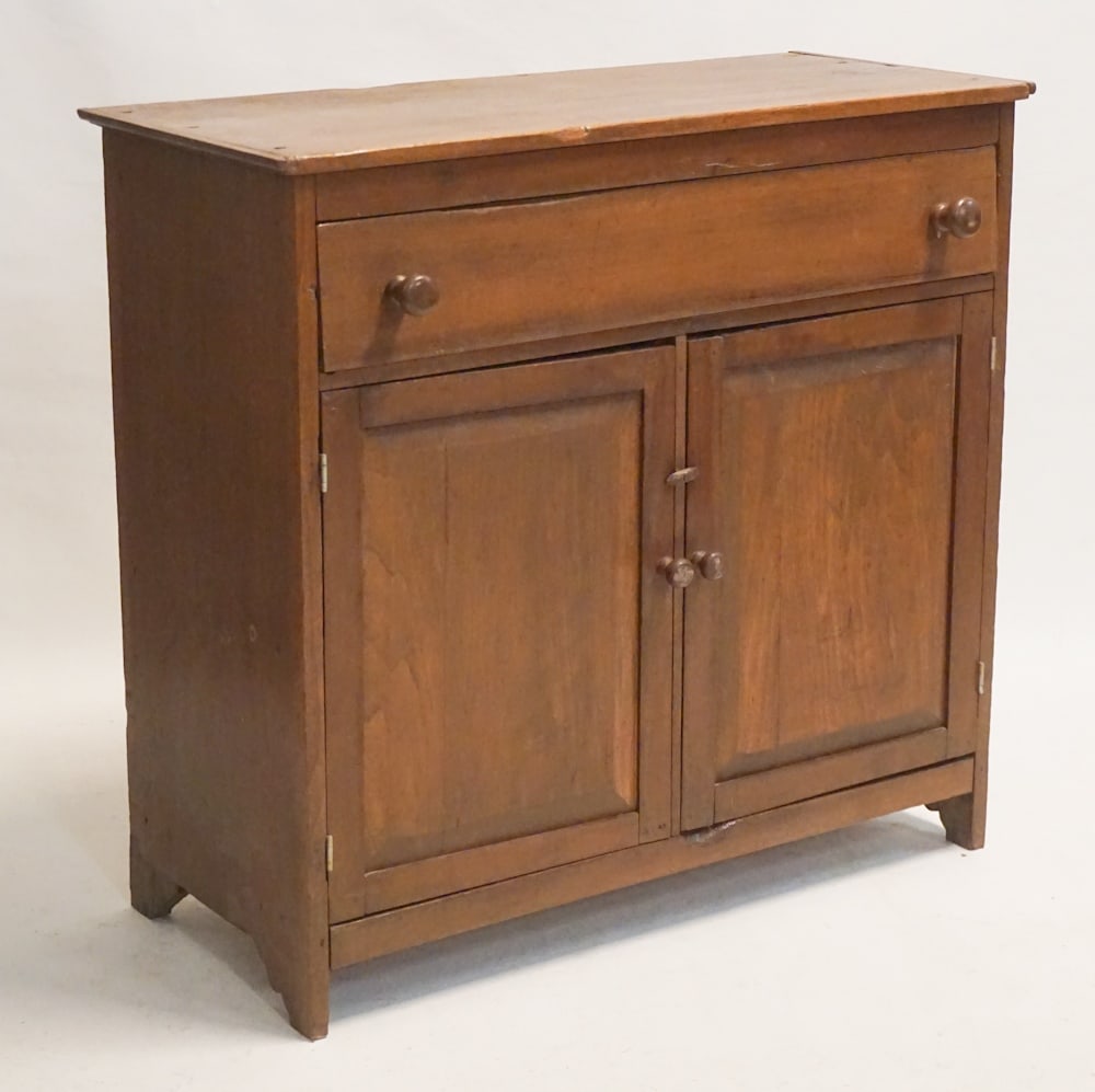 Southern Mixed Wood Country Federal Jelly Cupboard (1 of 4)