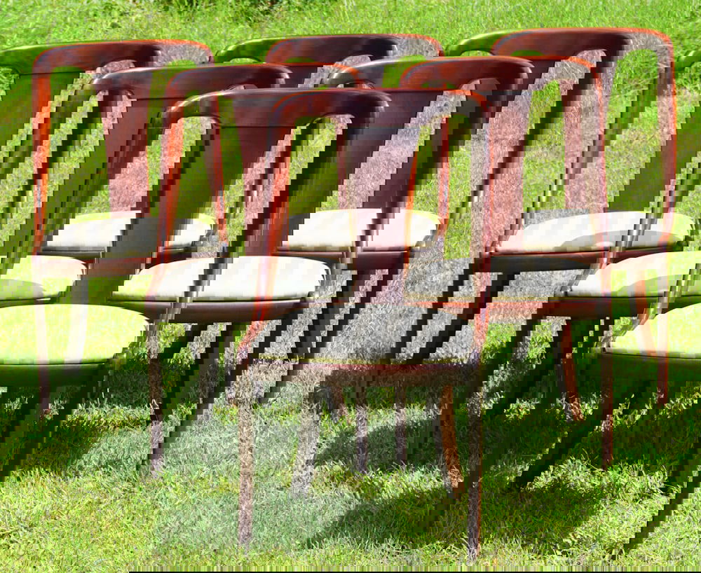 Set Classical Style Mahogany Dining Chairs (1 of 2)