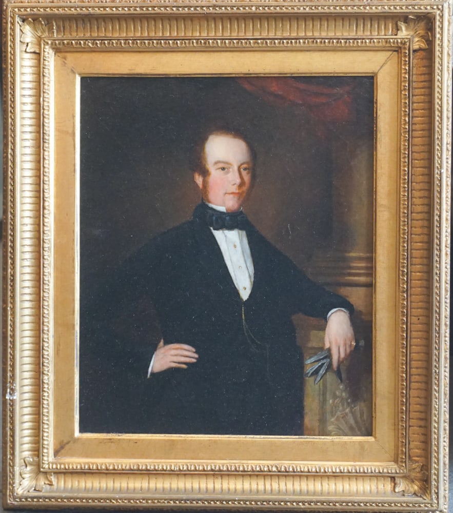 American or British School Portrait of Gentleman (1 of 3)