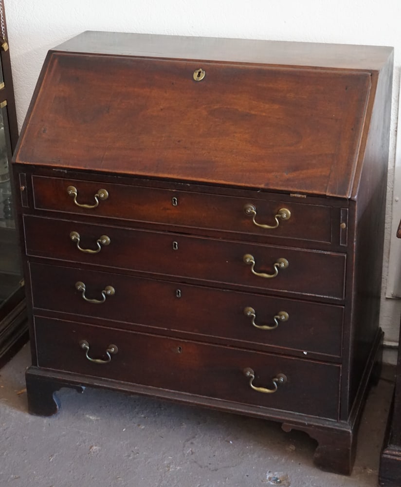 Hepplewhite Mahogany Slant Front Desk (1 of 3)