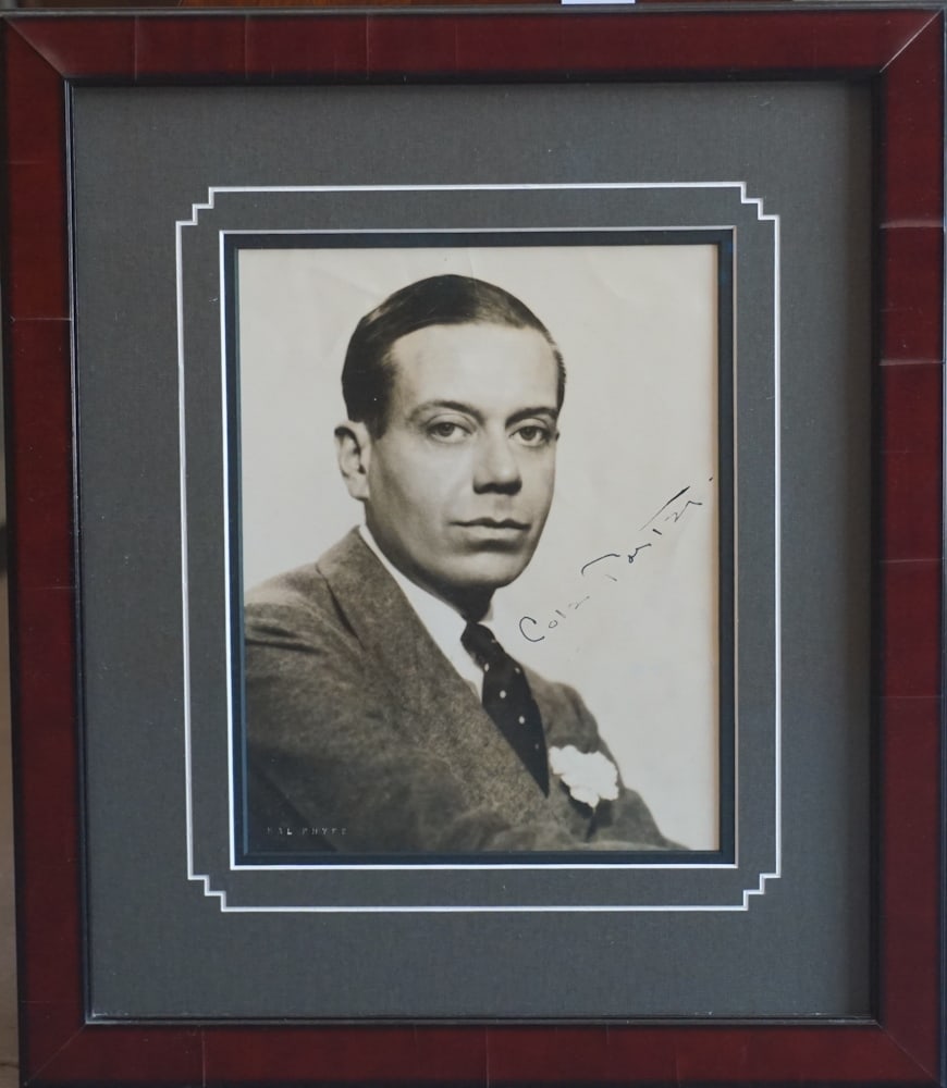 Vintage Signed Photograph Portrait of Cole Porter (1 of 3)
