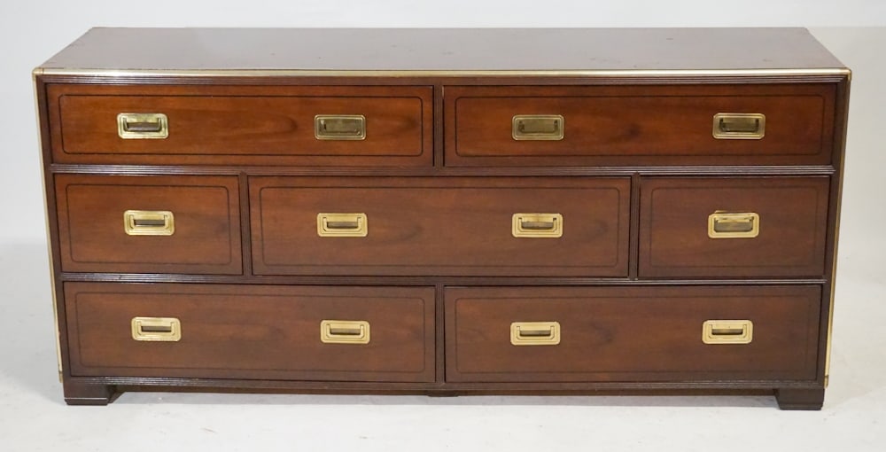 Baker Art Deco Oriental Style Dressing Cabinet (1 of 4)