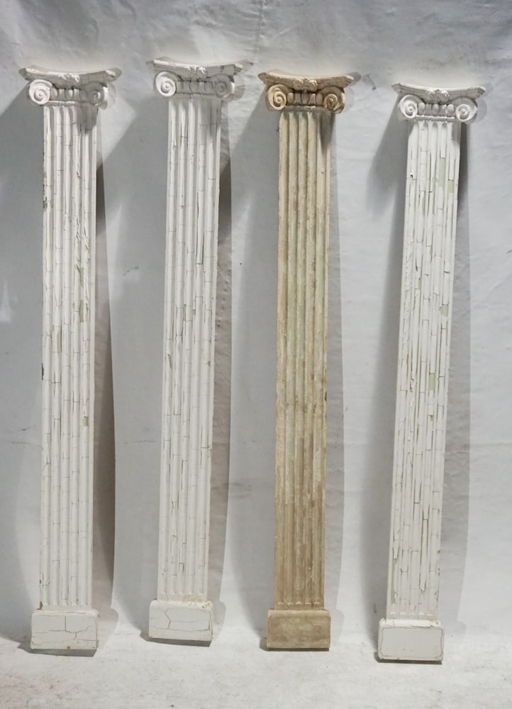 Good Set Antique Neoclassical Corinthian Columns (1 of 1)
