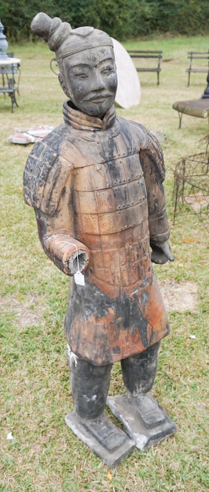 Vintage Chinese Terracotta Warrior Statue (1 of 4)