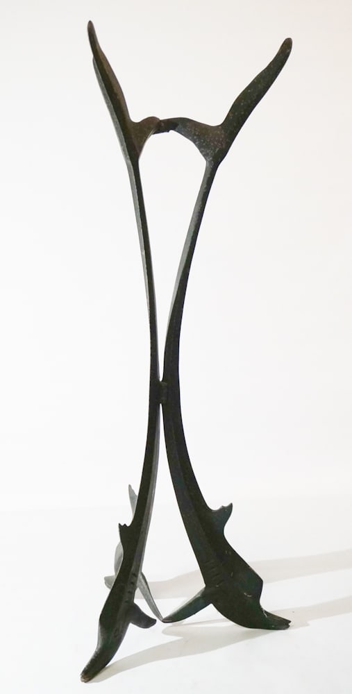 Art Deco Cast Iron Plant or Fish Tank Stand (1 of 2)