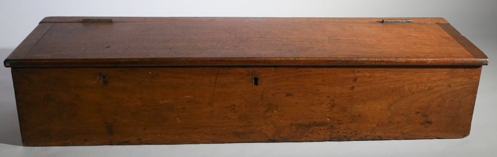 Uncommon Southern Black Walnut Federal Wall Box (1 of 3)