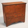 Antique American Chippendale Painted Mule Chest