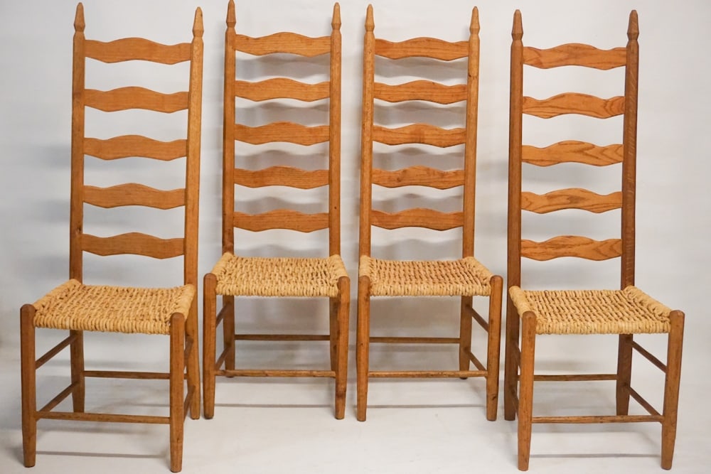 Set Southern Red Oak Hunter Family Chairs (1 of 2)