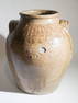 Rare Southern Stoneware Signed Storage Jar