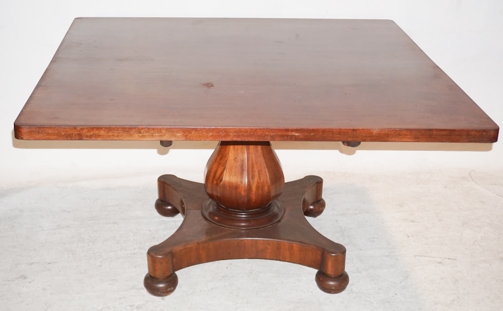 English Regency Mahogany Tilt Top Breakfast Table (1 of 3)
