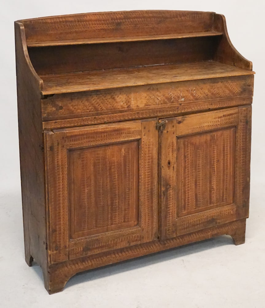 Country Federal Painted & Dated Jelly Cupboard (1 of 7)