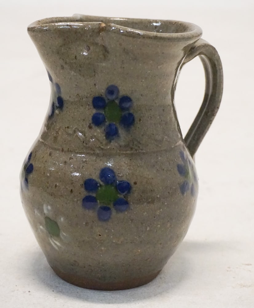 Southern Stoneware Decorated Table Pitcher (1 of 3)