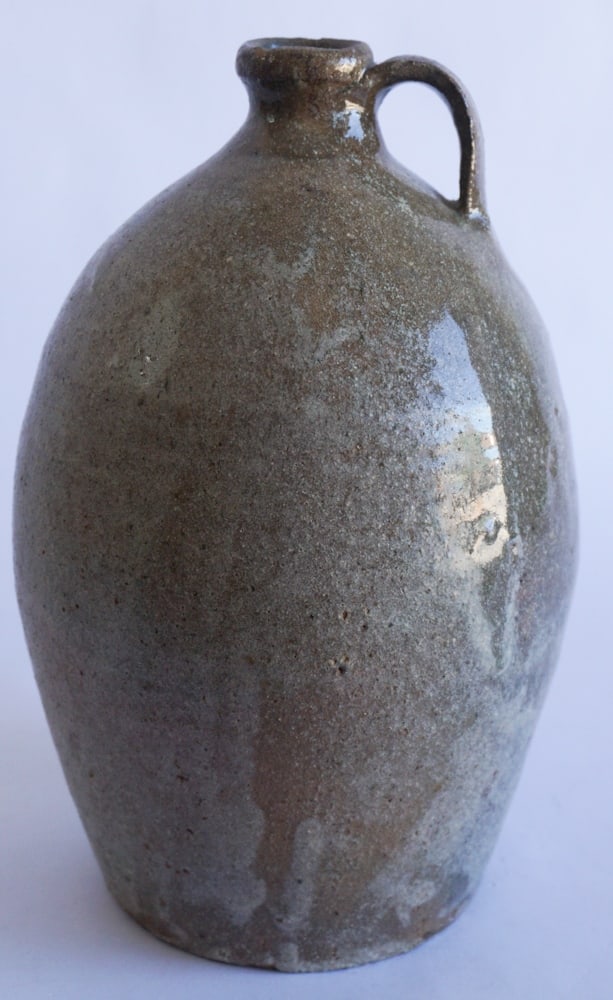 Southern Stoneware Jug of Smaller Size North Carolina (1 of 3)