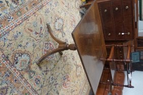 English Regency Style Mahogany Tilt Top Table (1 of 4)