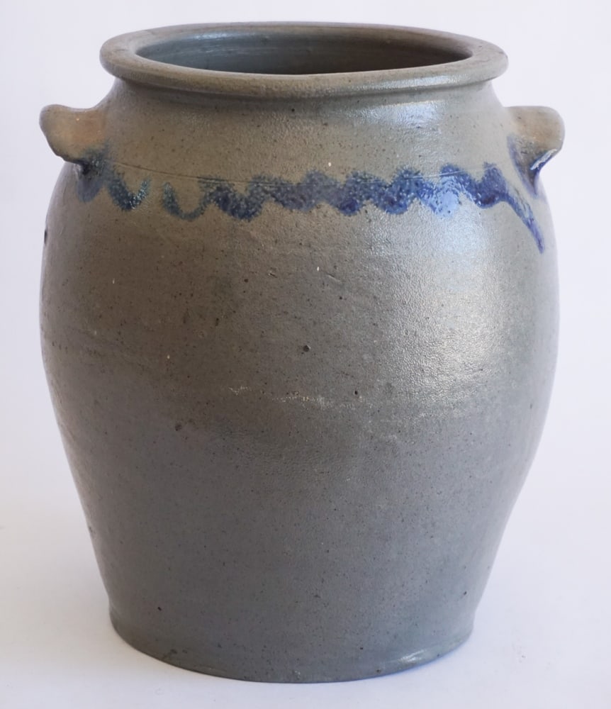 Southern Stoneware Decorated Storage Jar Virginia or Maryland (1 of 3)