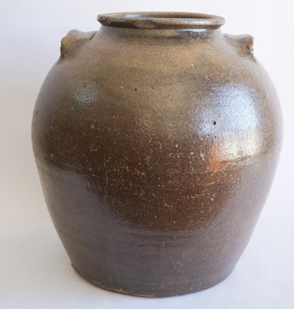 Early Southern Stoneware Storage Jar (1 of 5)