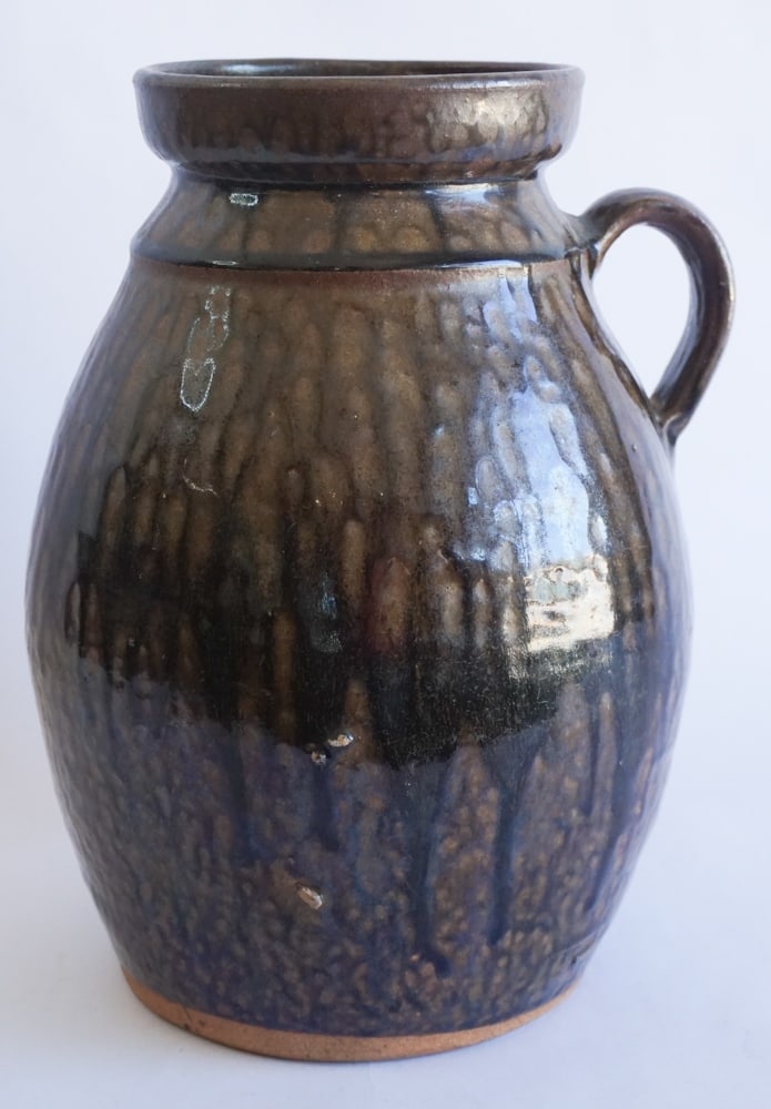 Handsome Southern Stoneware Storage Jar (1 of 4)