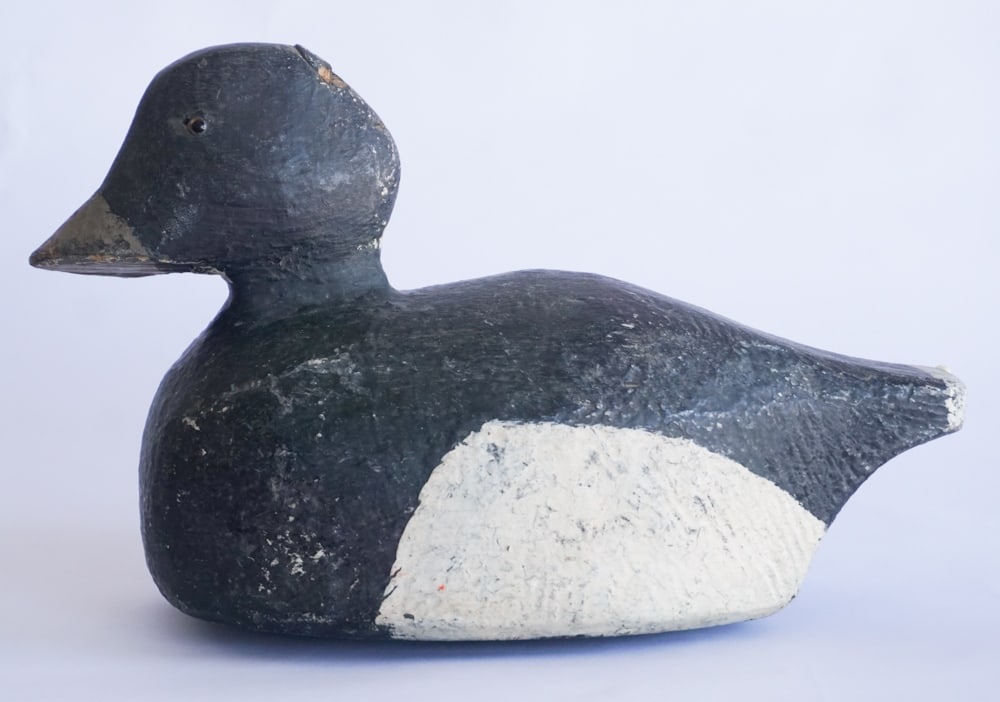 Antique Carved & Painted Bufflehead Decoy (1 of 3)