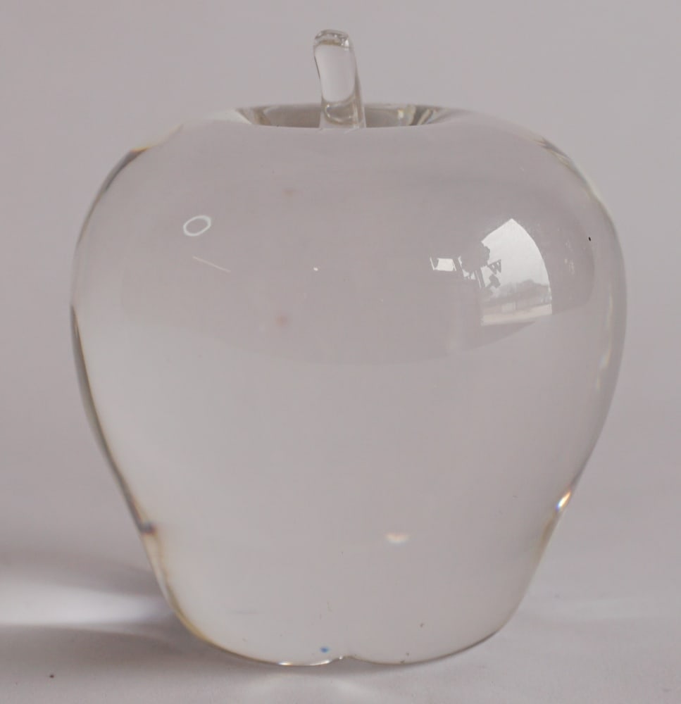 Stuben Blown Glass Apple (1 of 2)