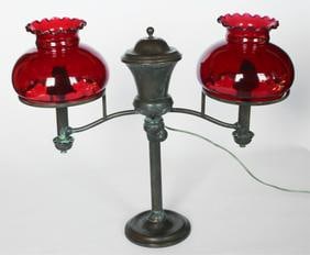 Antique Tiffany & Company Argon Table Lamp (1 of 3)