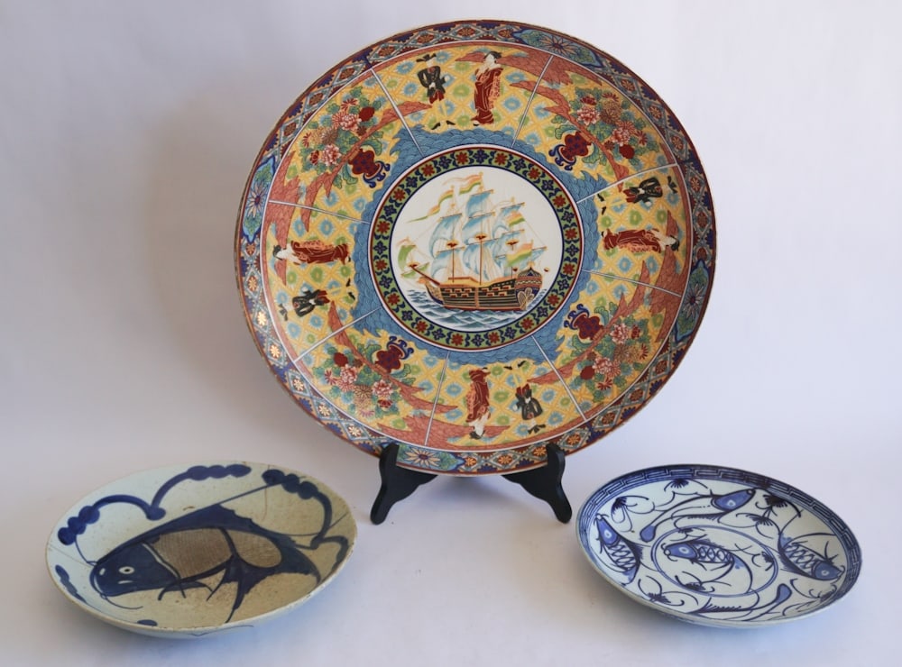 Antique & Vintage Japanese Porcelain Chargers (1 of 4)