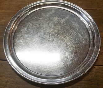 Charming Wallace Sterling Silver Serving Platter