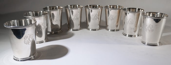 Set International Sterling Silver Mint Julep Cups
