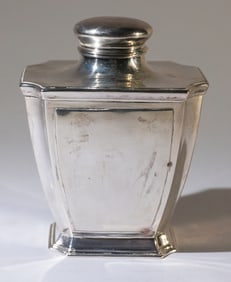 Charming Gorham Sterling Silver Tea Caddy