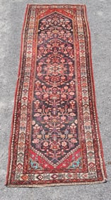 Charming Vintage Persian Tribal Runner Carpet