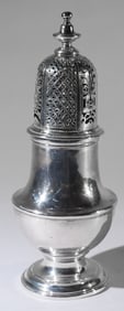 Excellent English George II Silver Sugar Caster