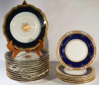 Two Handsome Sets of Porcelain Dishes