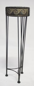 Deco Style Metal & Mosaic Tile Display Stand