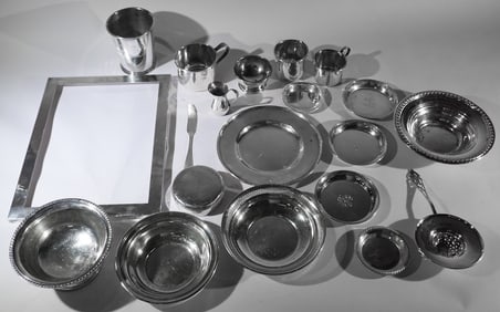 Vintage Sterling Silver Table & Cabinet Articles