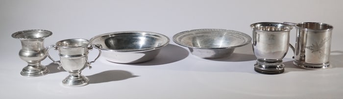 Vintage Sterling Silver Table or Cabinet Articles