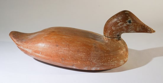 Antique American Carved Duck Decoy