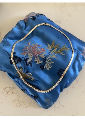 Elegant 14k Gold & Diamond Necklace