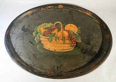 Antique Towle Painted Butlers Tray