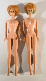 Two Vintage Barbie Dolls