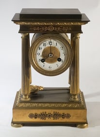 Antique Black Star & Frost French Empire Style Clo