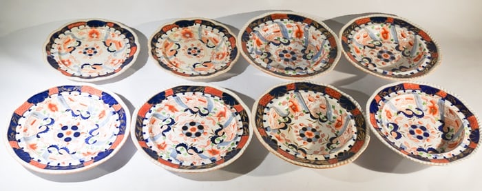 Antique English Carey's Pearlware Dishes
