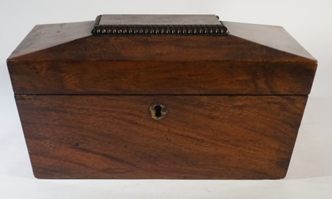 Moroccan Mixed Wood & Mother of Pearl Inlaid Box